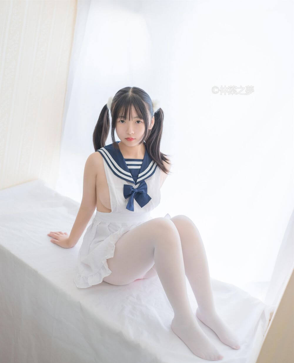 [轻兰映画] Grand.002 美代Miyo 情趣水手服插图5