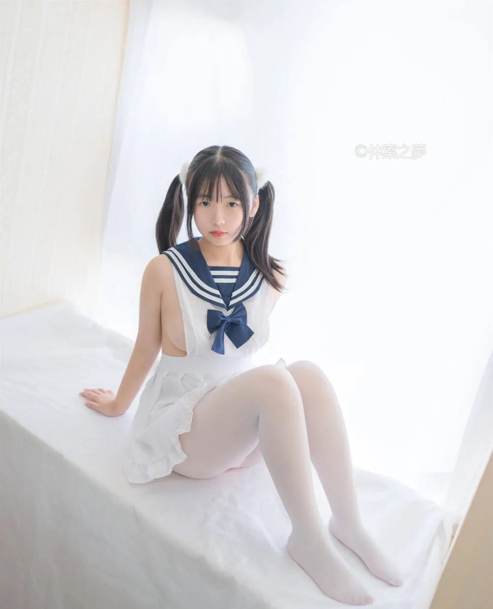 [轻兰映画] Grand.002 美代Miyo 情趣水手服插图5
