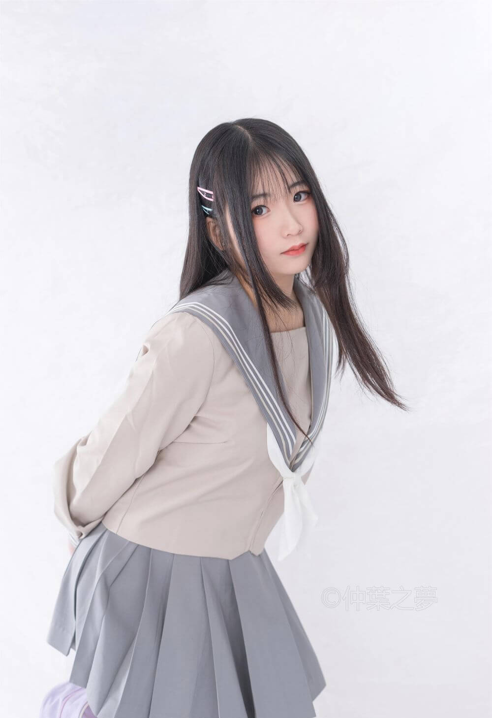 [轻兰映画] Grand.008 日系水手服学妹插图2