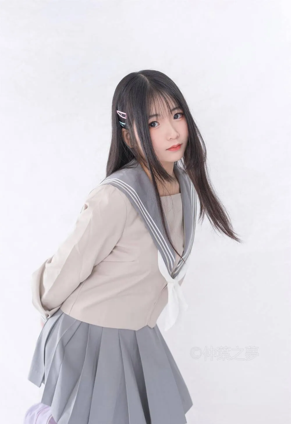 [轻兰映画] Grand.008 日系水手服学妹插图2