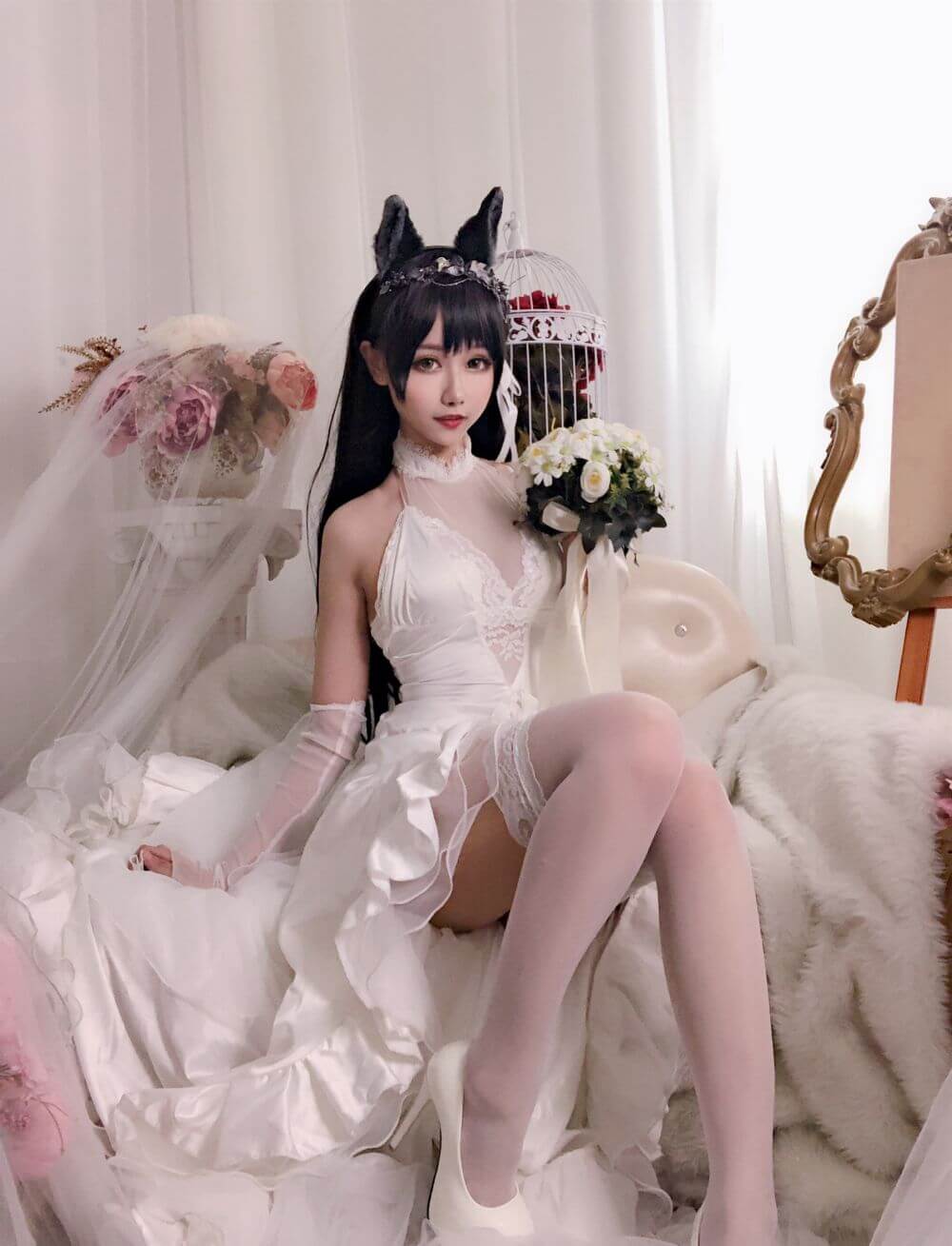 Momoko葵葵 – 爱宕插图4