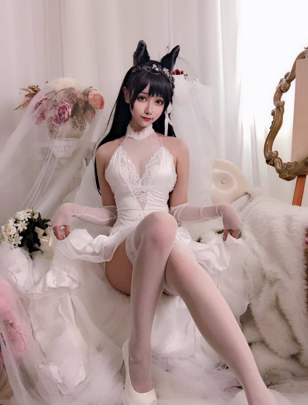 Momoko葵葵 – 爱宕插图3