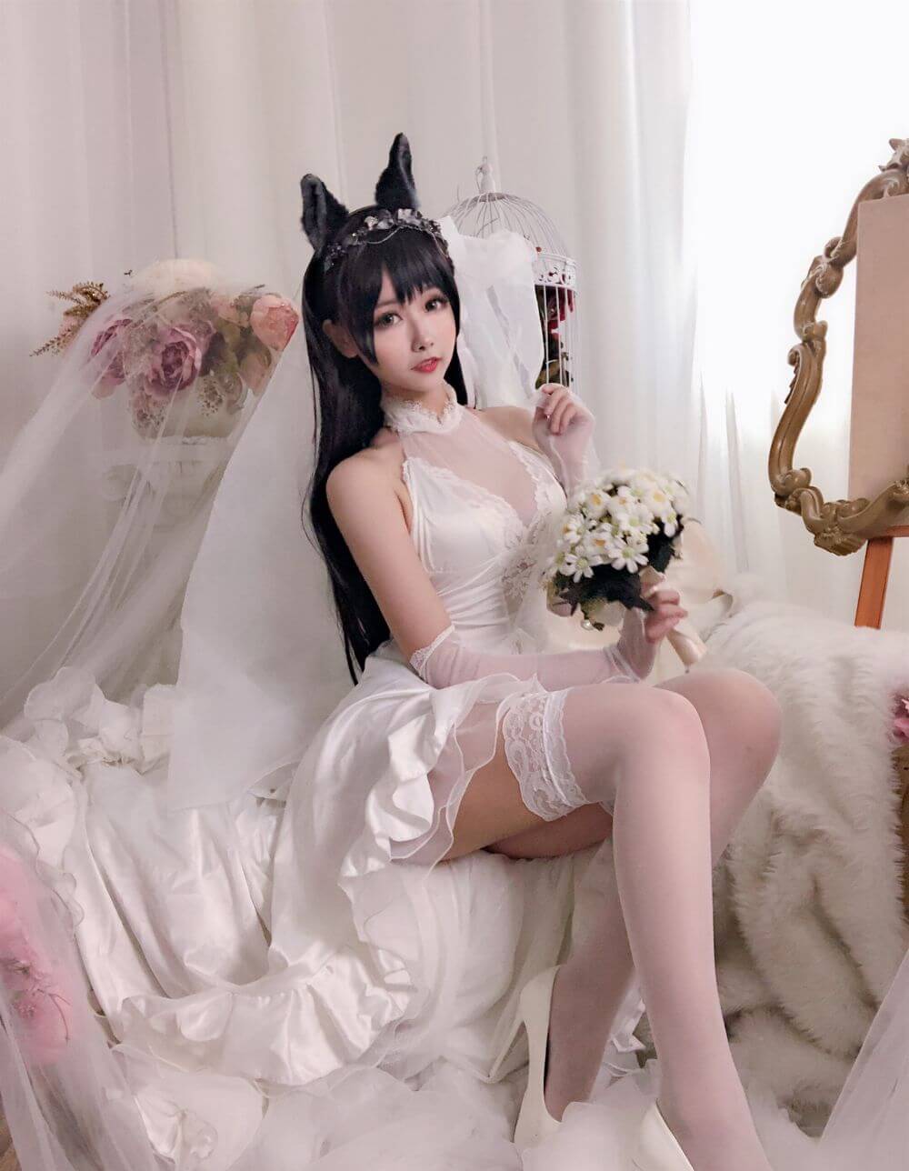 Momoko葵葵 – 爱宕插图2