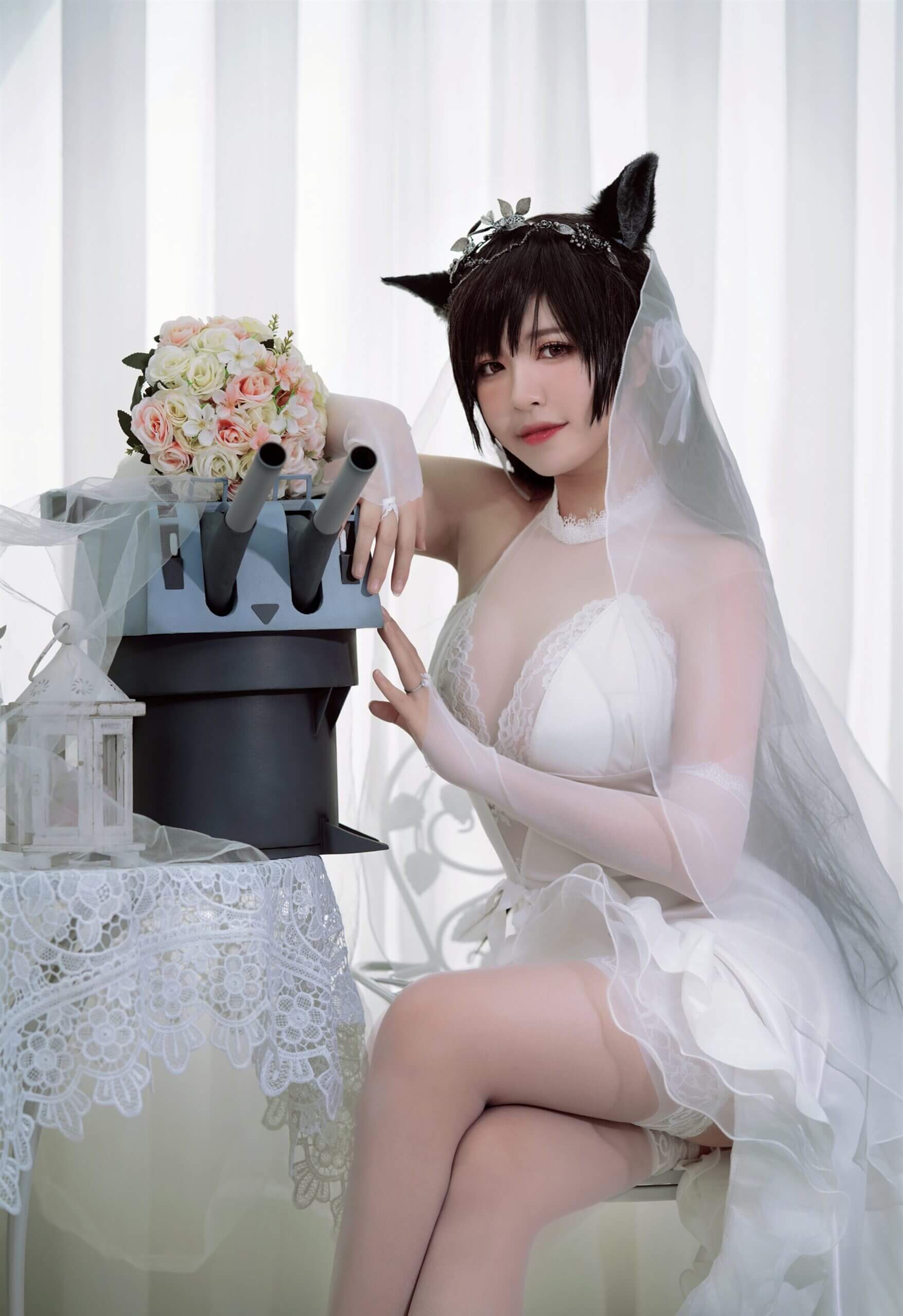 半半子 – 爱宕花嫁插图2