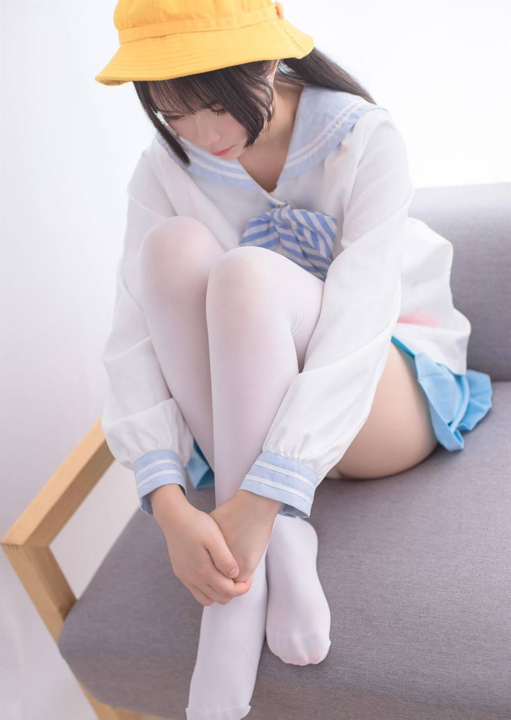 [轻兰映画] SPL.008 高颜值美少女白丝插图