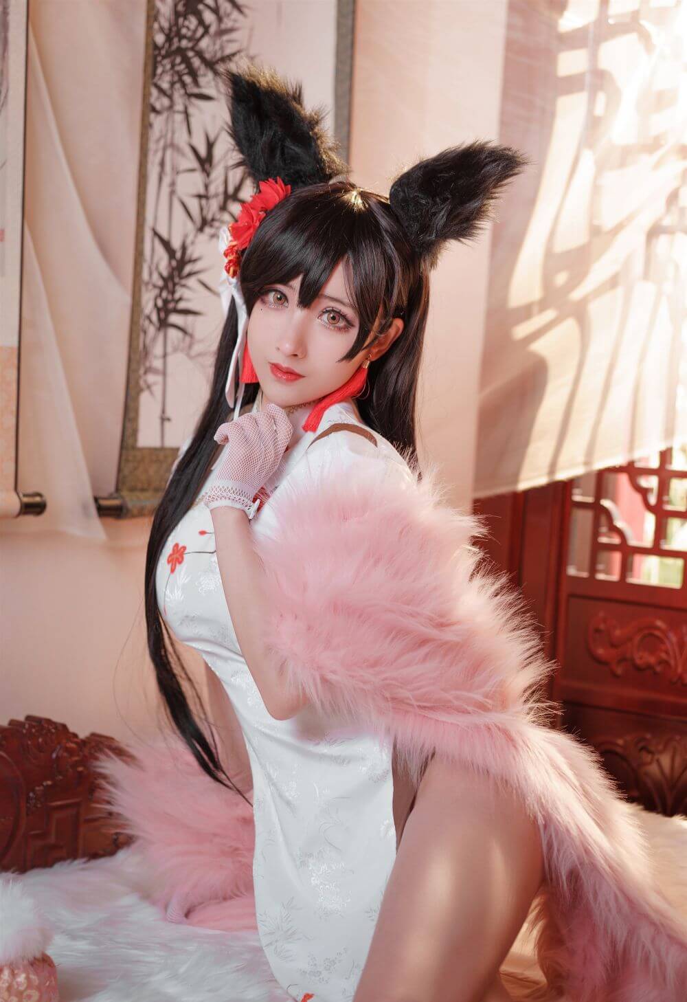 rioko凉凉子 – 爱宕旗袍插图1