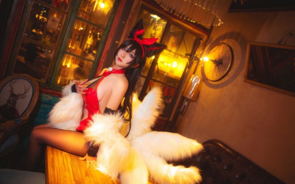 rioko凉凉子 – 兔女郎阿狸插图