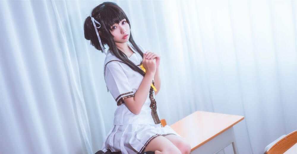 Momoko葵葵 – 铃白插图1