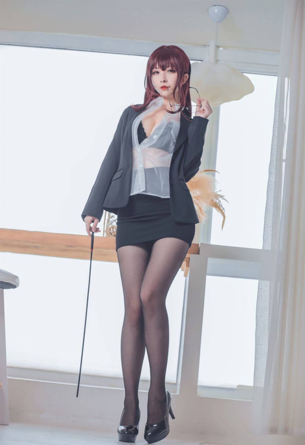 rioko凉凉子 – 七夕教师插图2