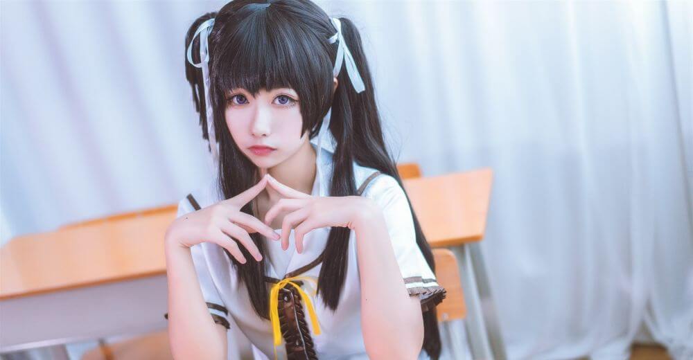 Momoko葵葵 – 铃白插图2