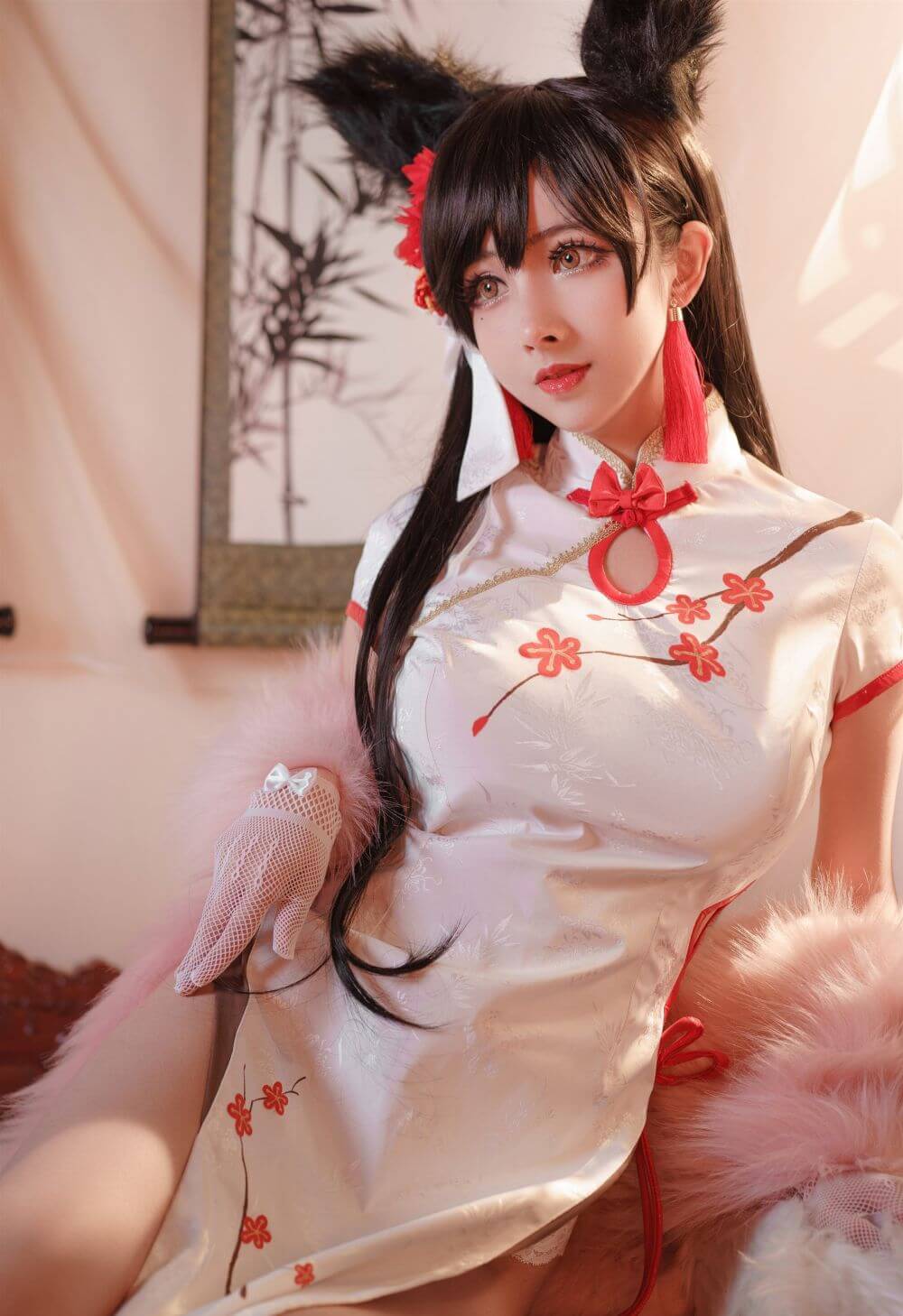 rioko凉凉子 – 爱宕旗袍插图