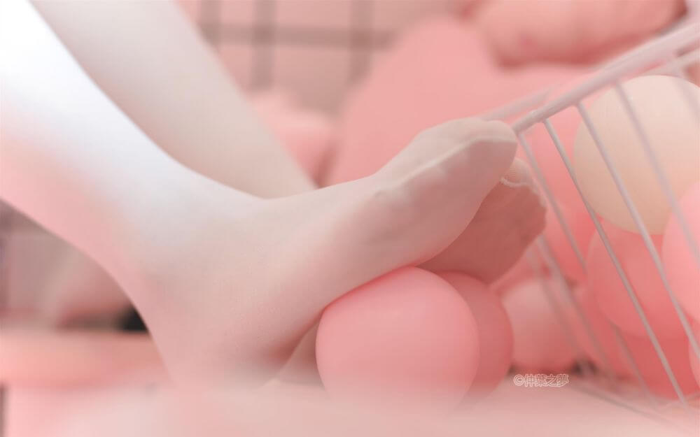 [轻兰映画] SPL.010 蓝白格子连衣裙插图2