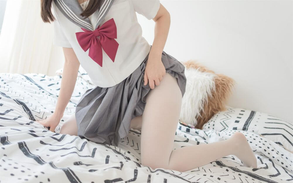 [轻兰映画] Grand.018 白丝水手裙插图5