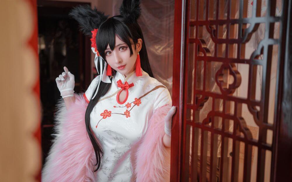 rioko凉凉子 – 爱宕旗袍插图3