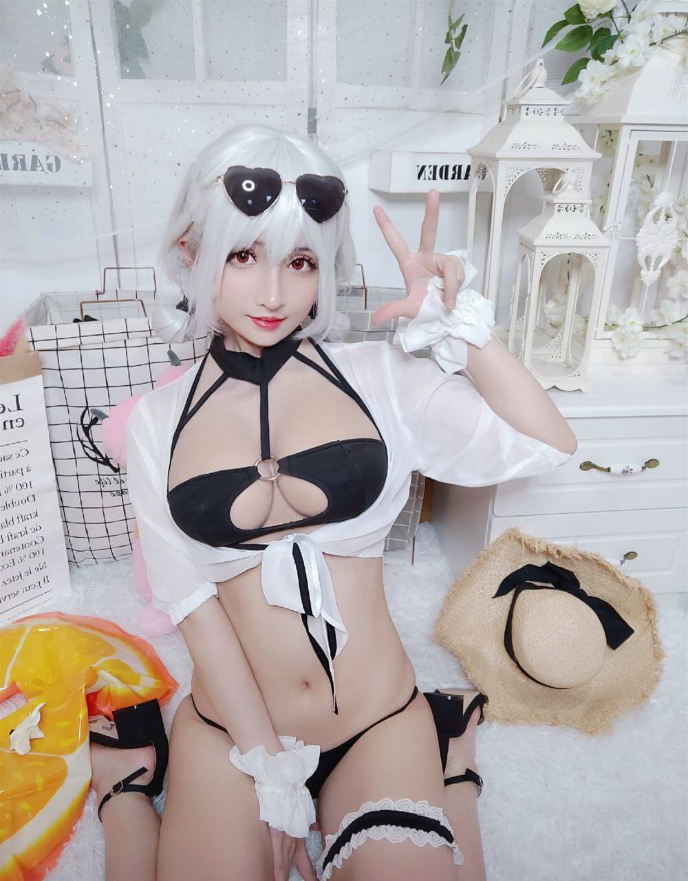 rioko凉凉子 – 天狼星泳装插图3