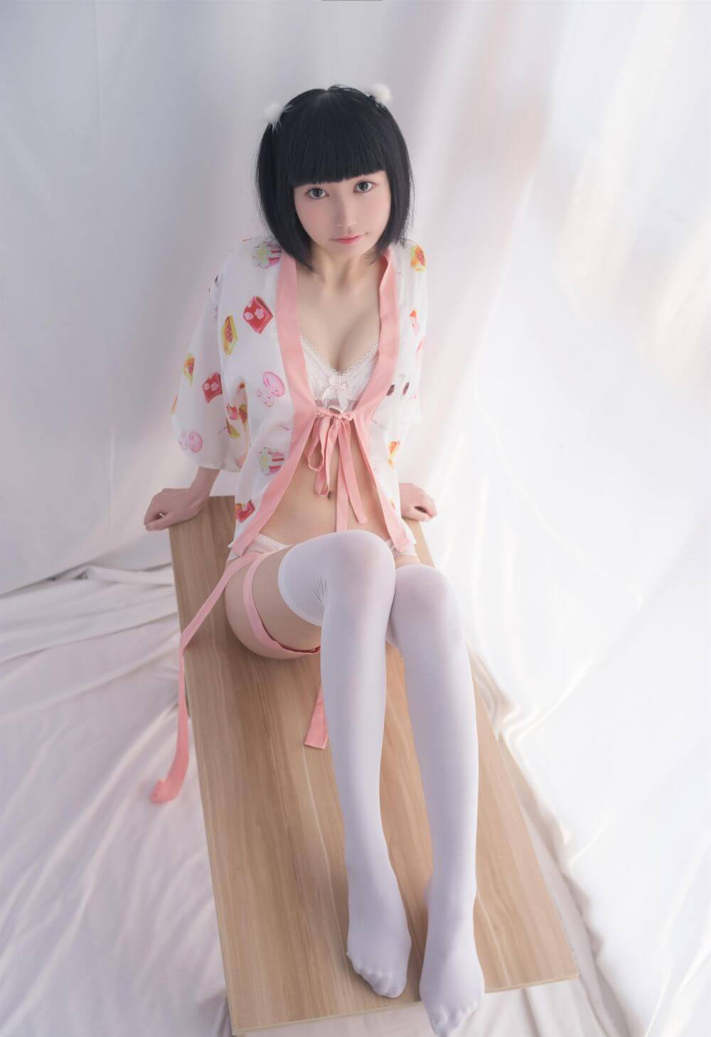 [轻兰映画] SPL.004 妹妹头少女的白丝插图4