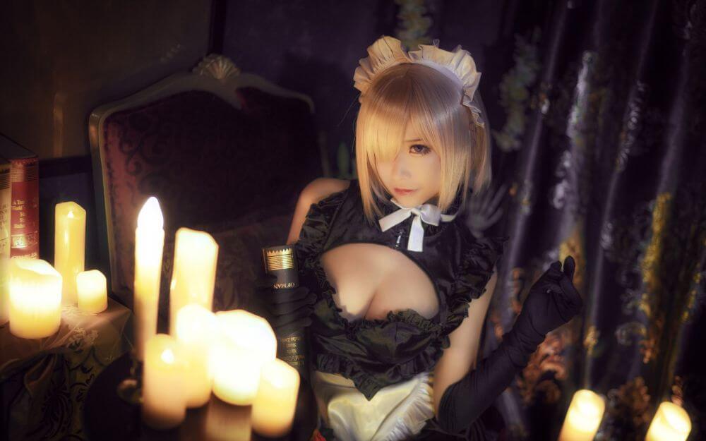 爱老师_PhD – 玛修女仆插图