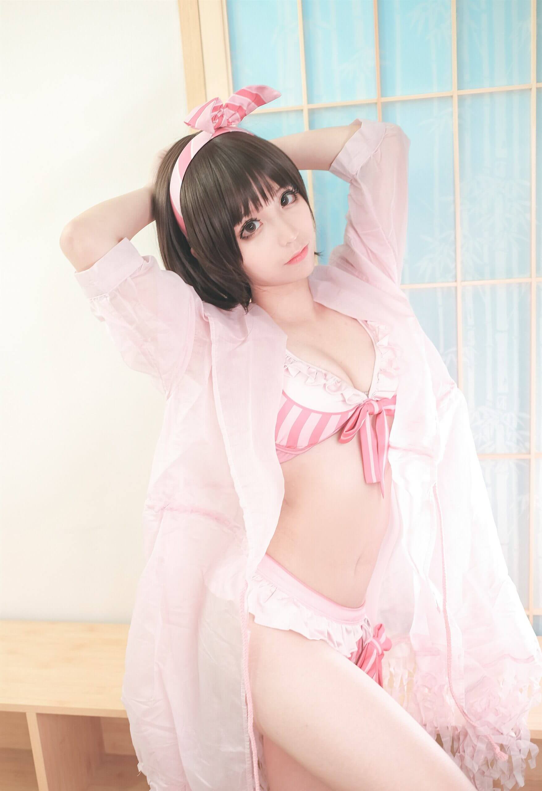 蠢沫沫 – 加藤惠泳装插图