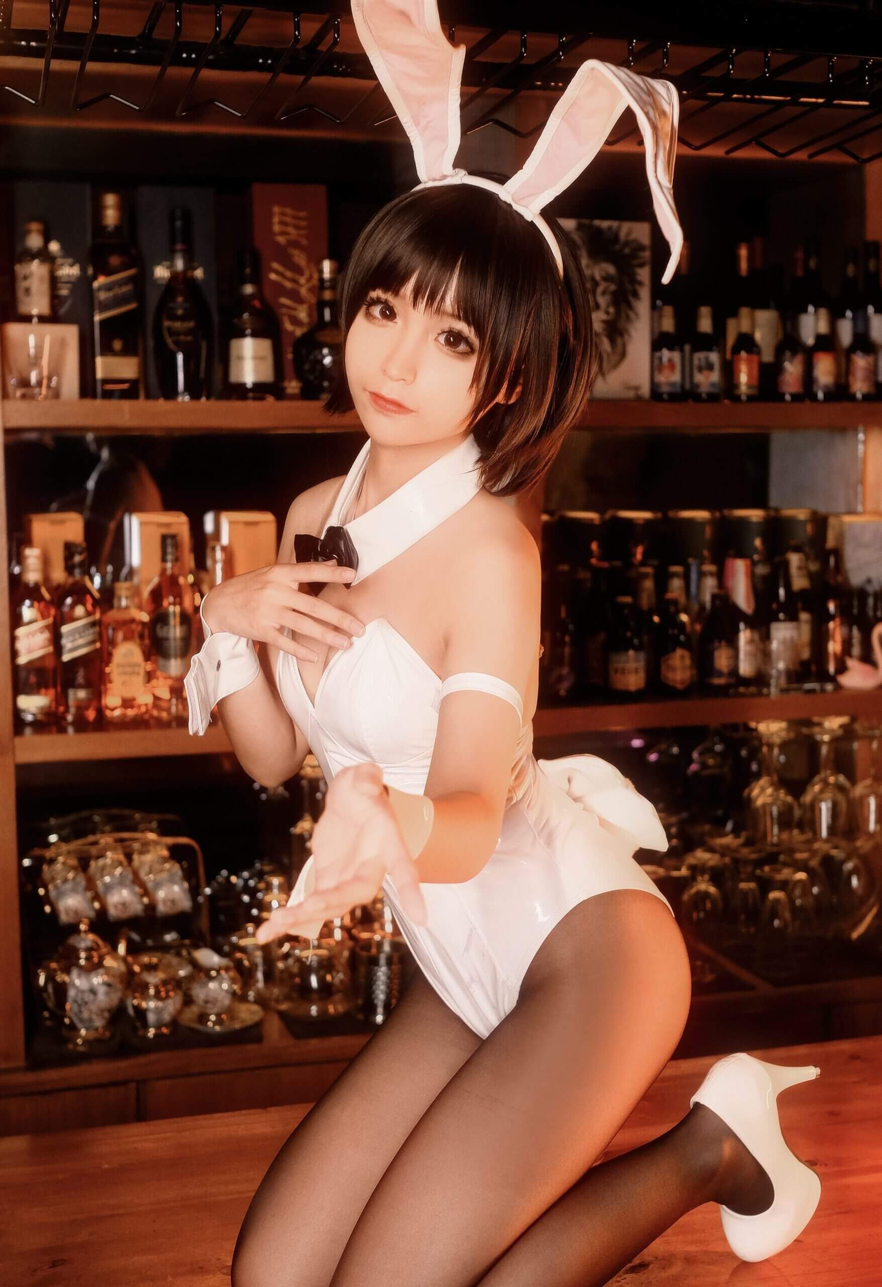 蠢沫沫 – 加藤惠兔女郎插图3