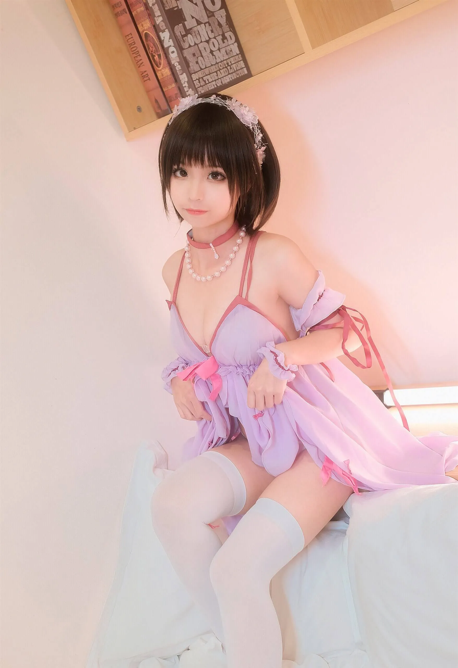 蠢沫沫 – 加藤惠睡衣插图3