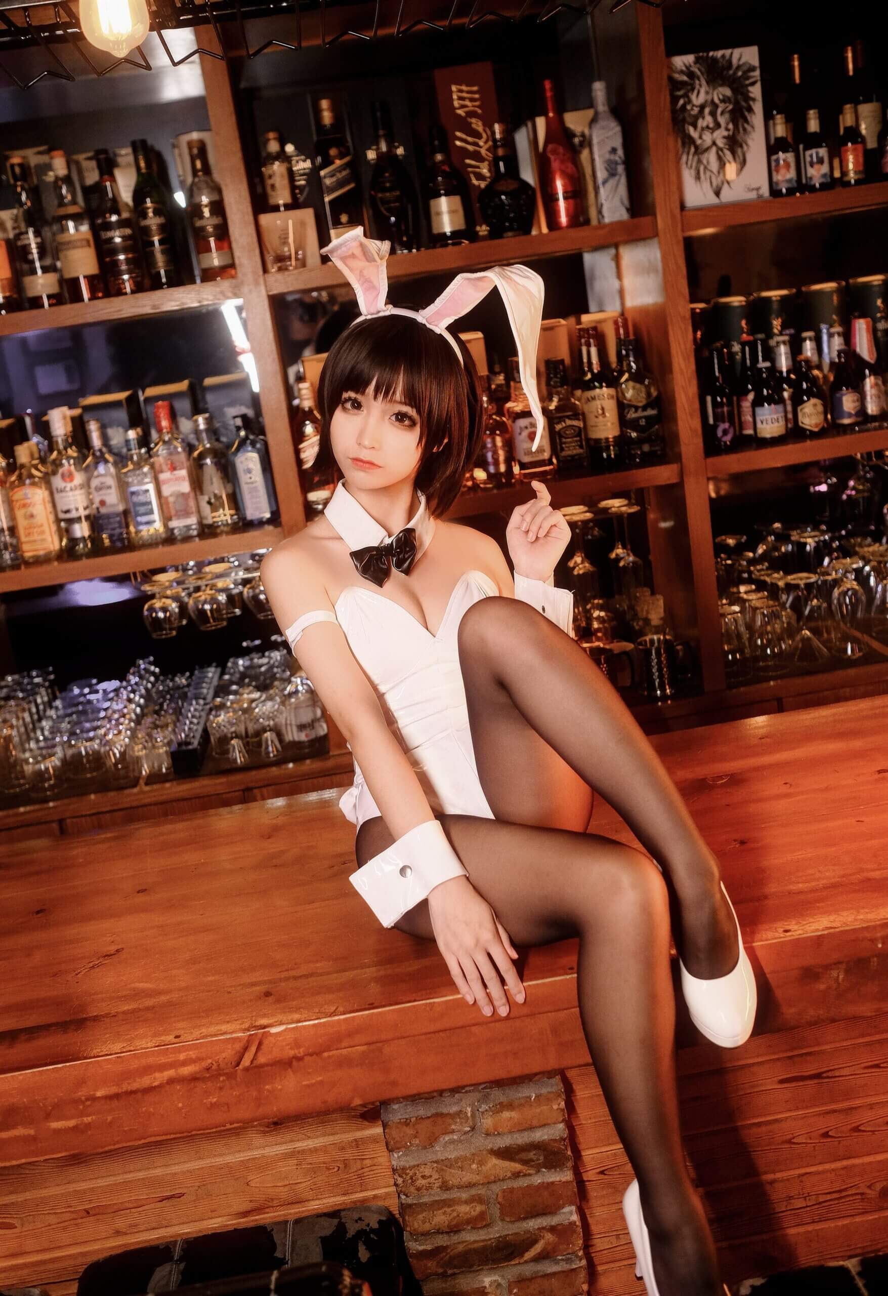 蠢沫沫 – 加藤惠兔女郎插图