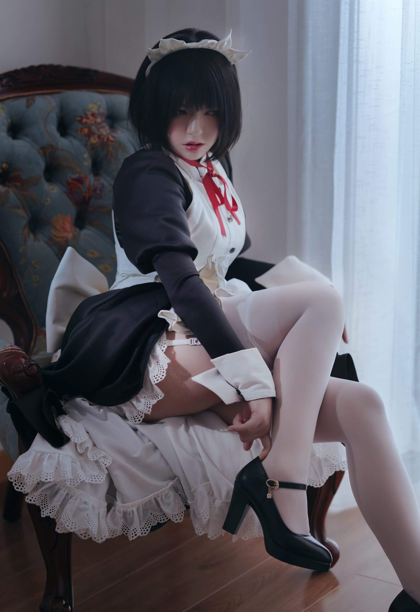 半半子 – 嫌パン メイド插图