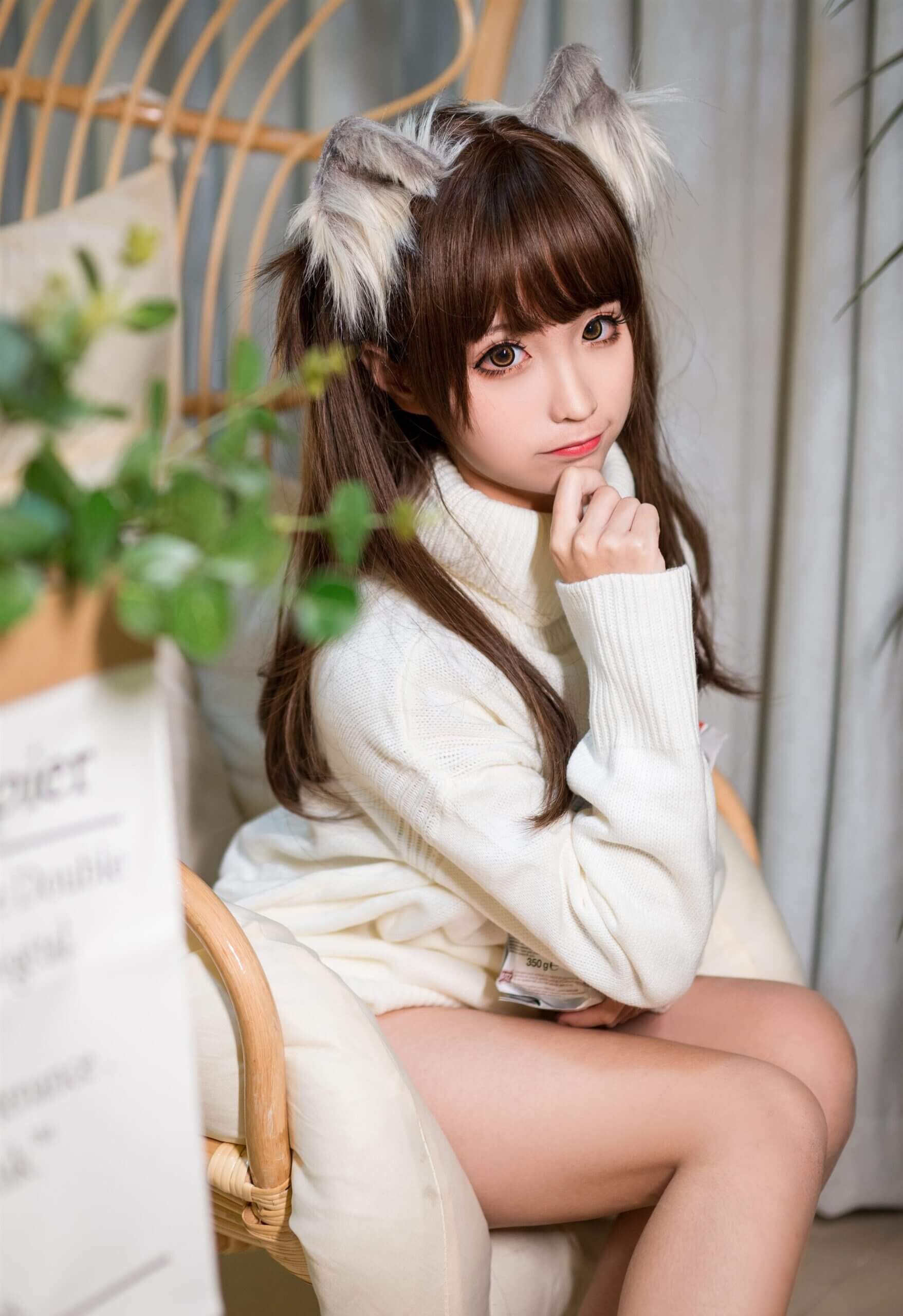 蠢沫沫 – 白毛衣-爱新番