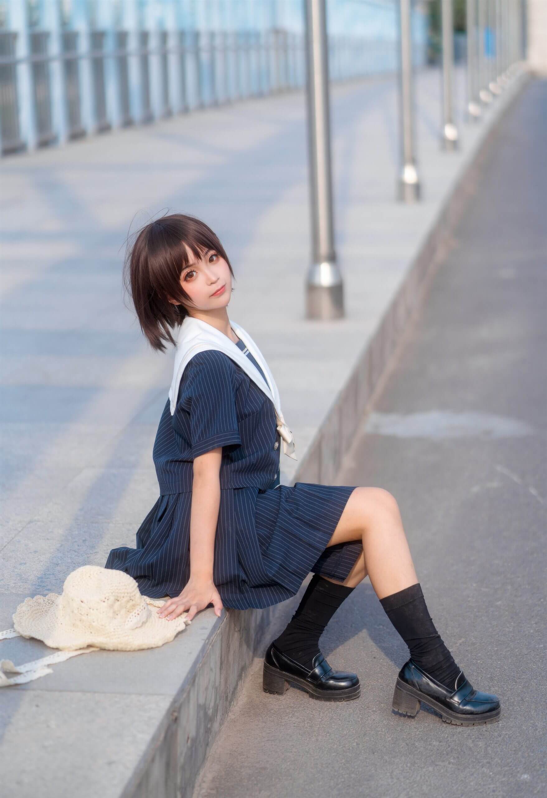 蠢沫沫 – JK制服插图