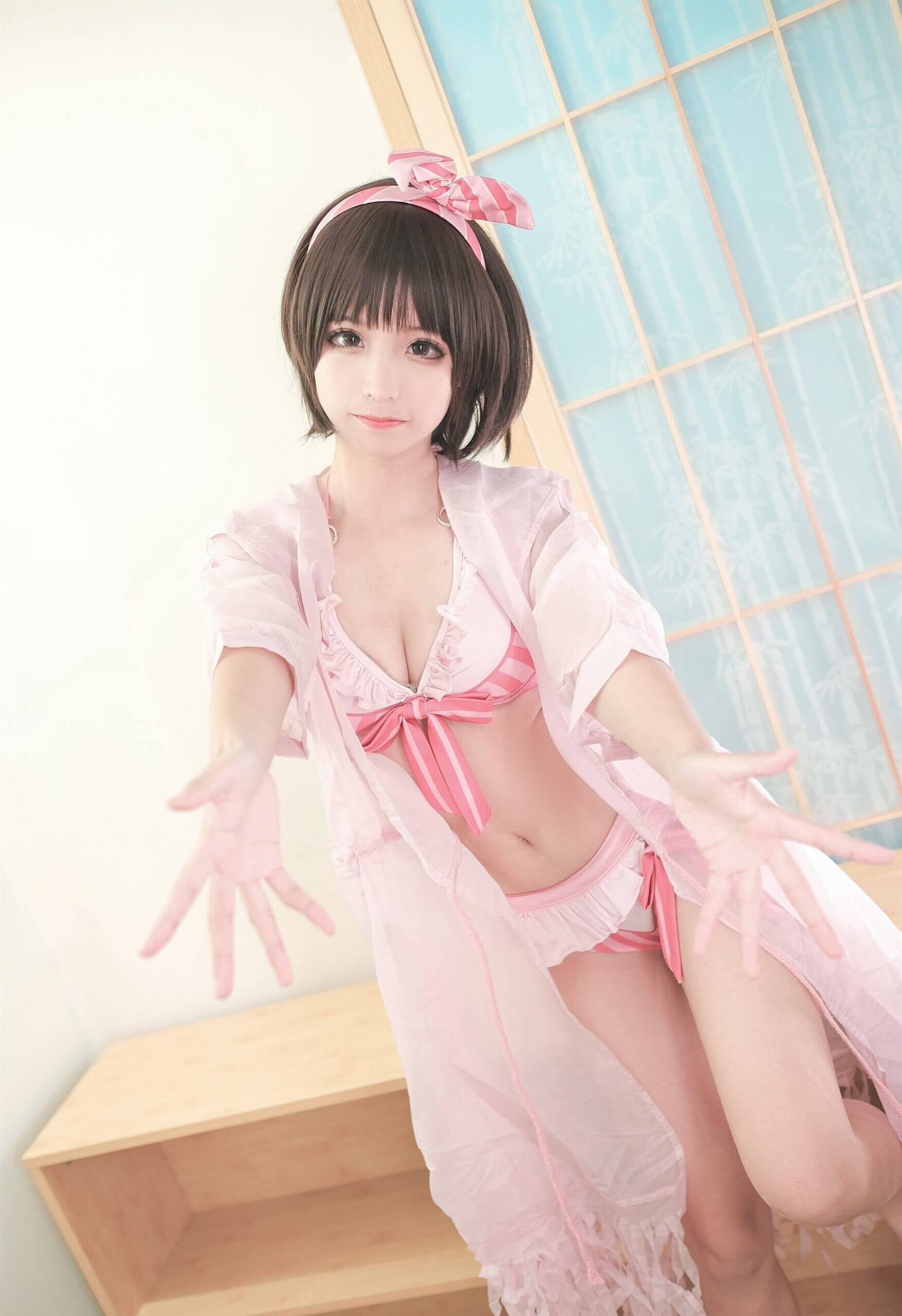 蠢沫沫 – 加藤惠泳装插图3