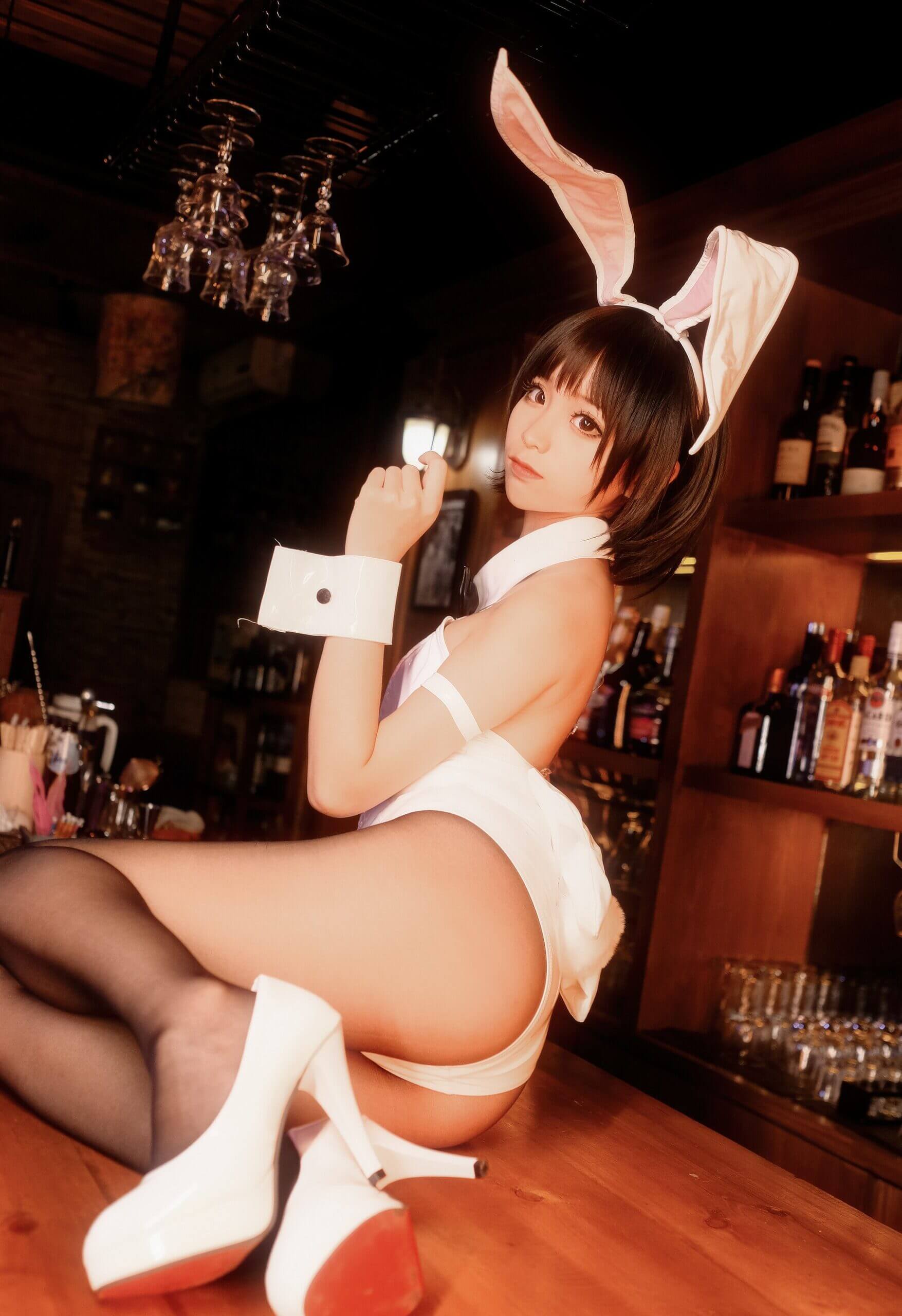 蠢沫沫 – 加藤惠兔女郎插图2