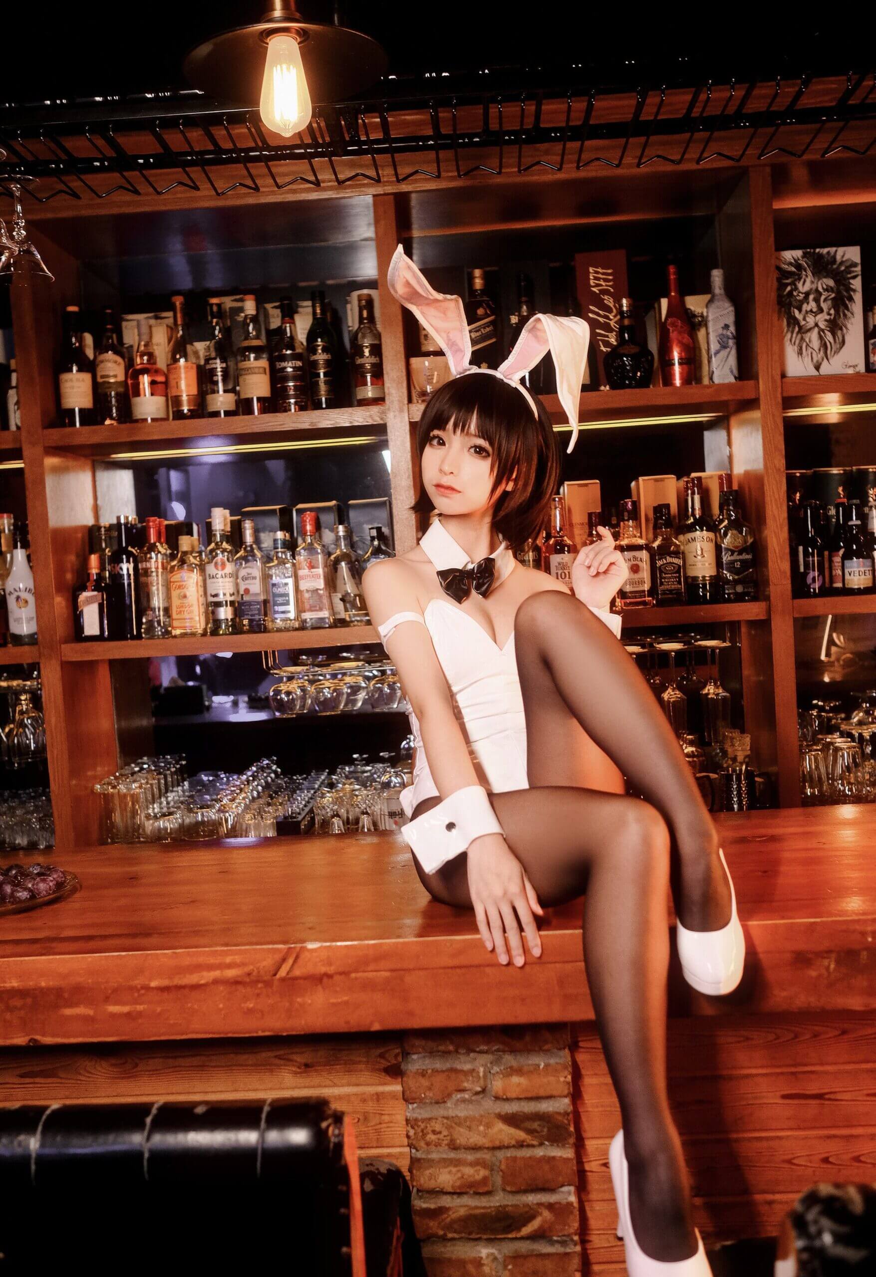 蠢沫沫 – 加藤惠兔女郎插图1