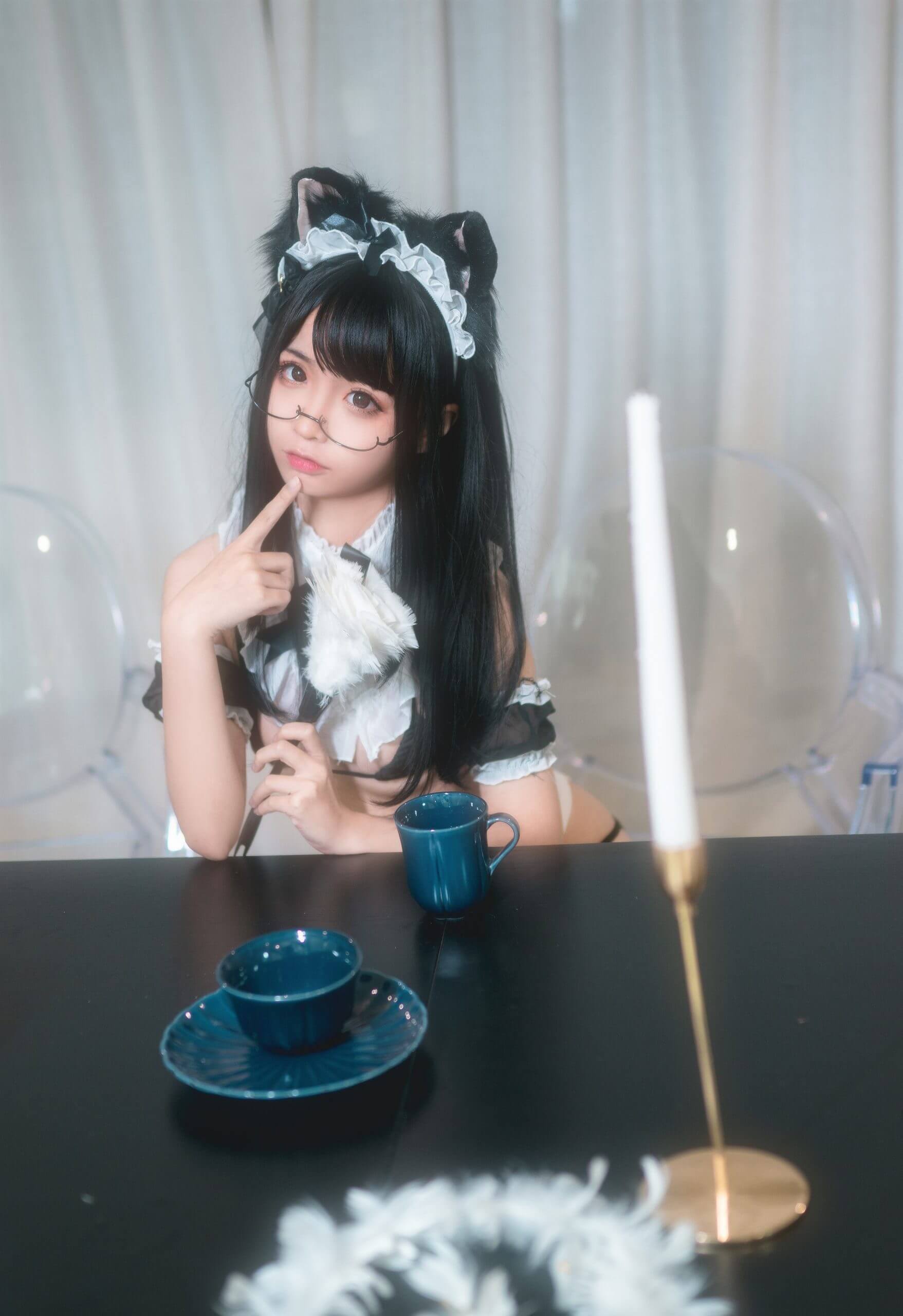 蠢沫沫 – 猫耳女仆插图1