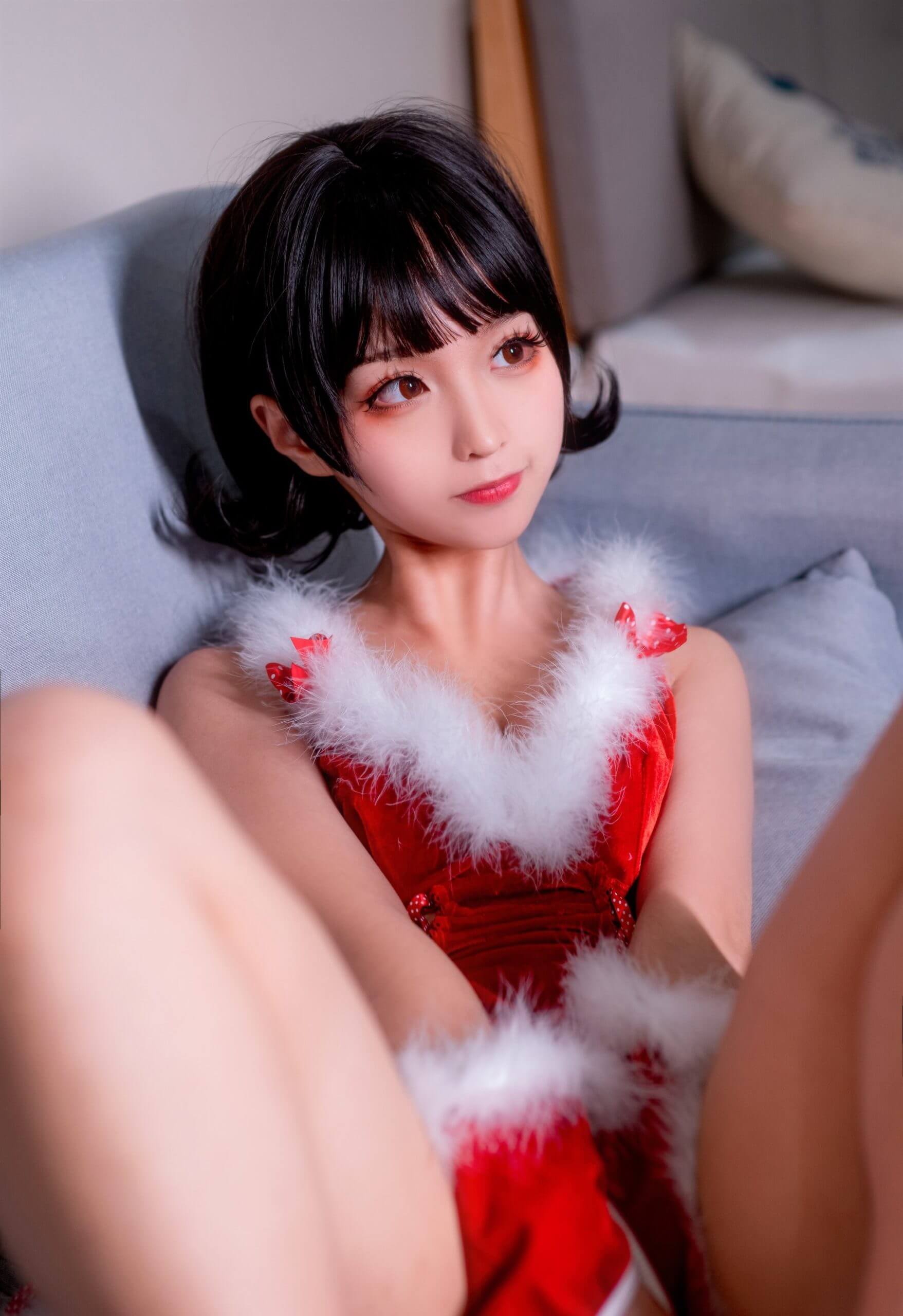 蠢沫沫 – 圣诞萝莉插图