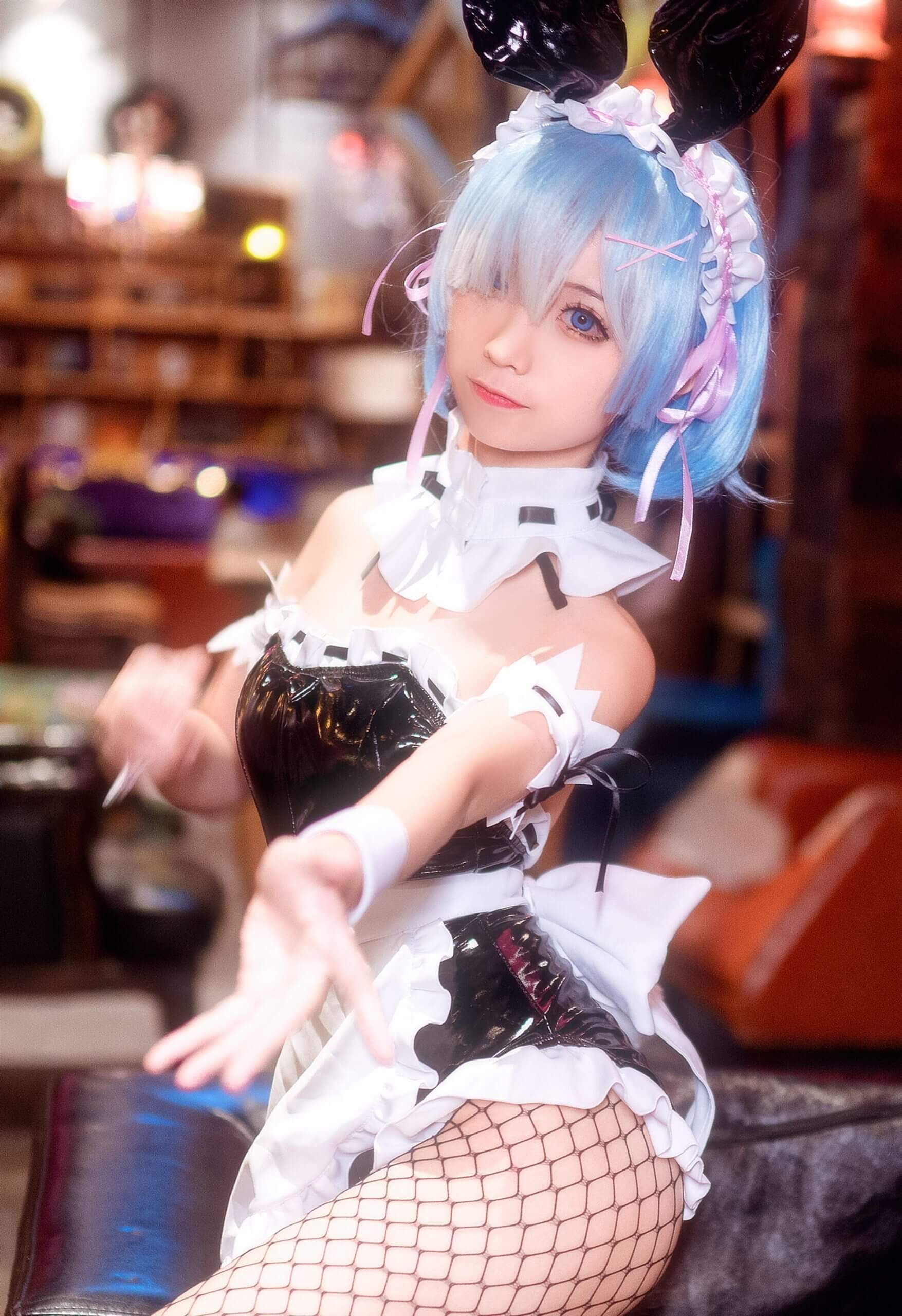 蠢沫沫 – 蕾姆兔女郎插图