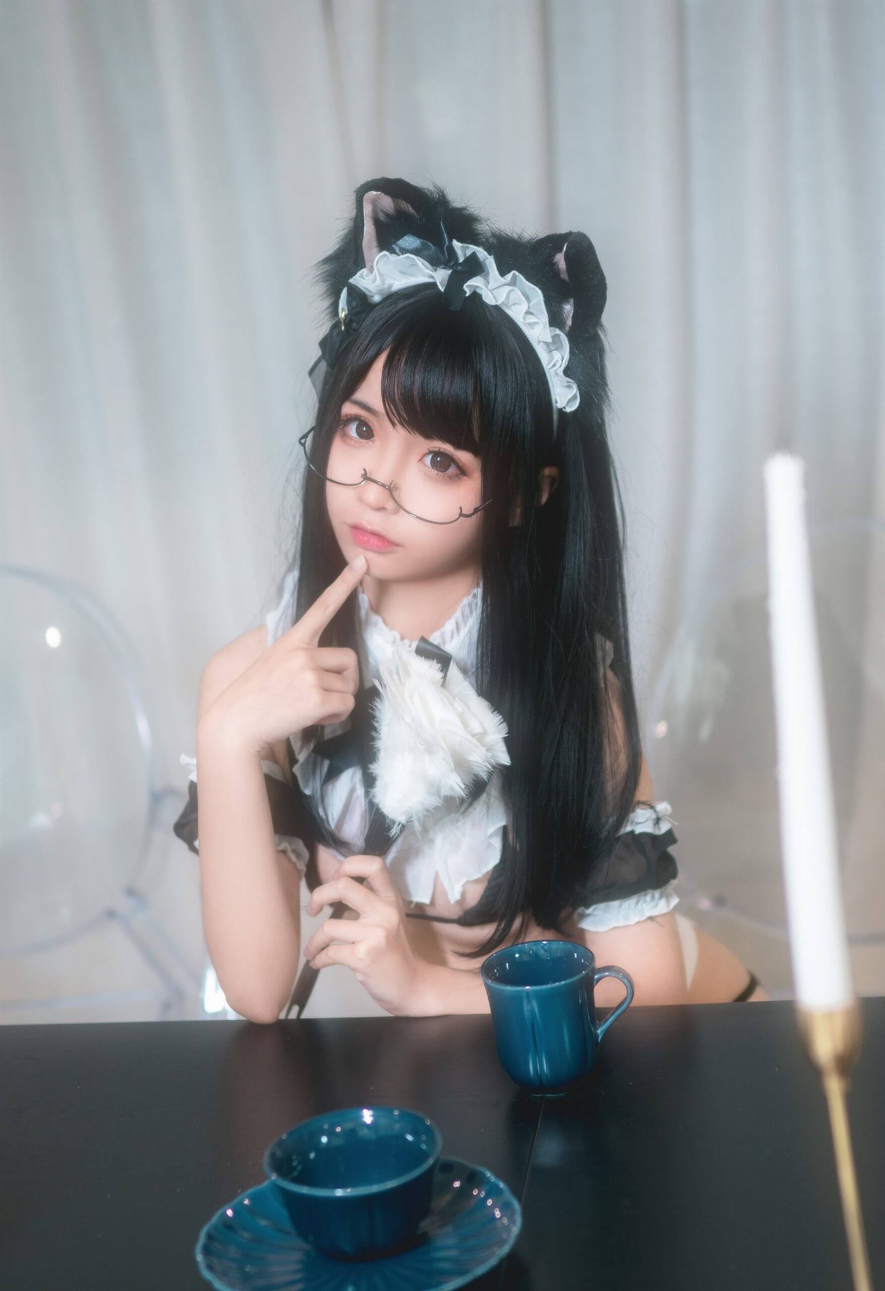 蠢沫沫 – 猫耳女仆插图