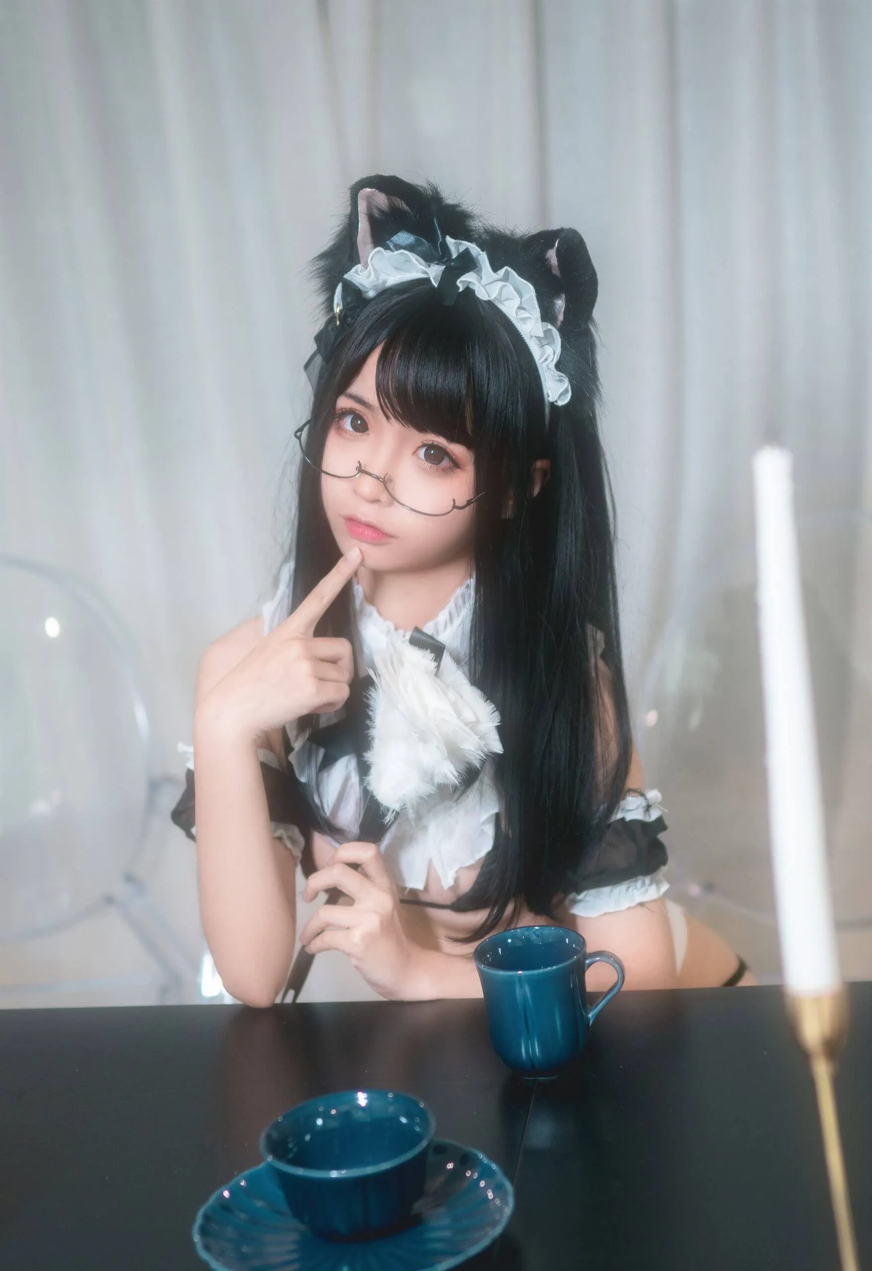 蠢沫沫 – 猫耳女仆插图