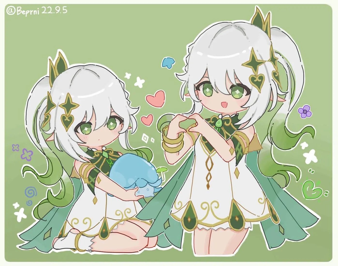 每日好图#晚安原神【220930】插图16
