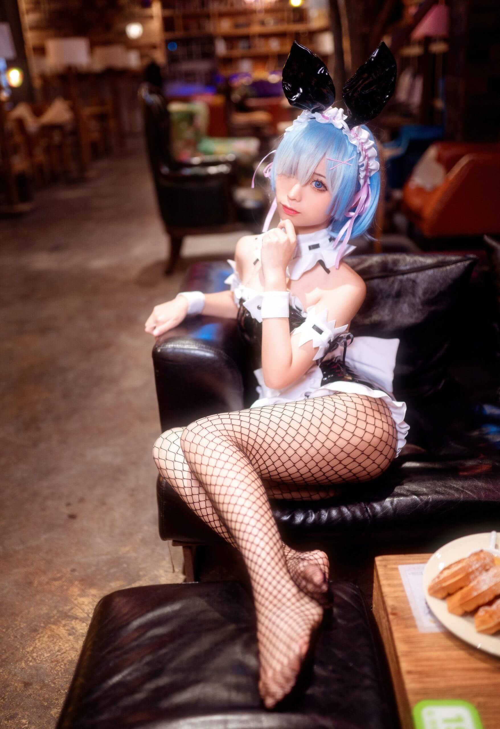 蠢沫沫 – 蕾姆兔女郎插图3