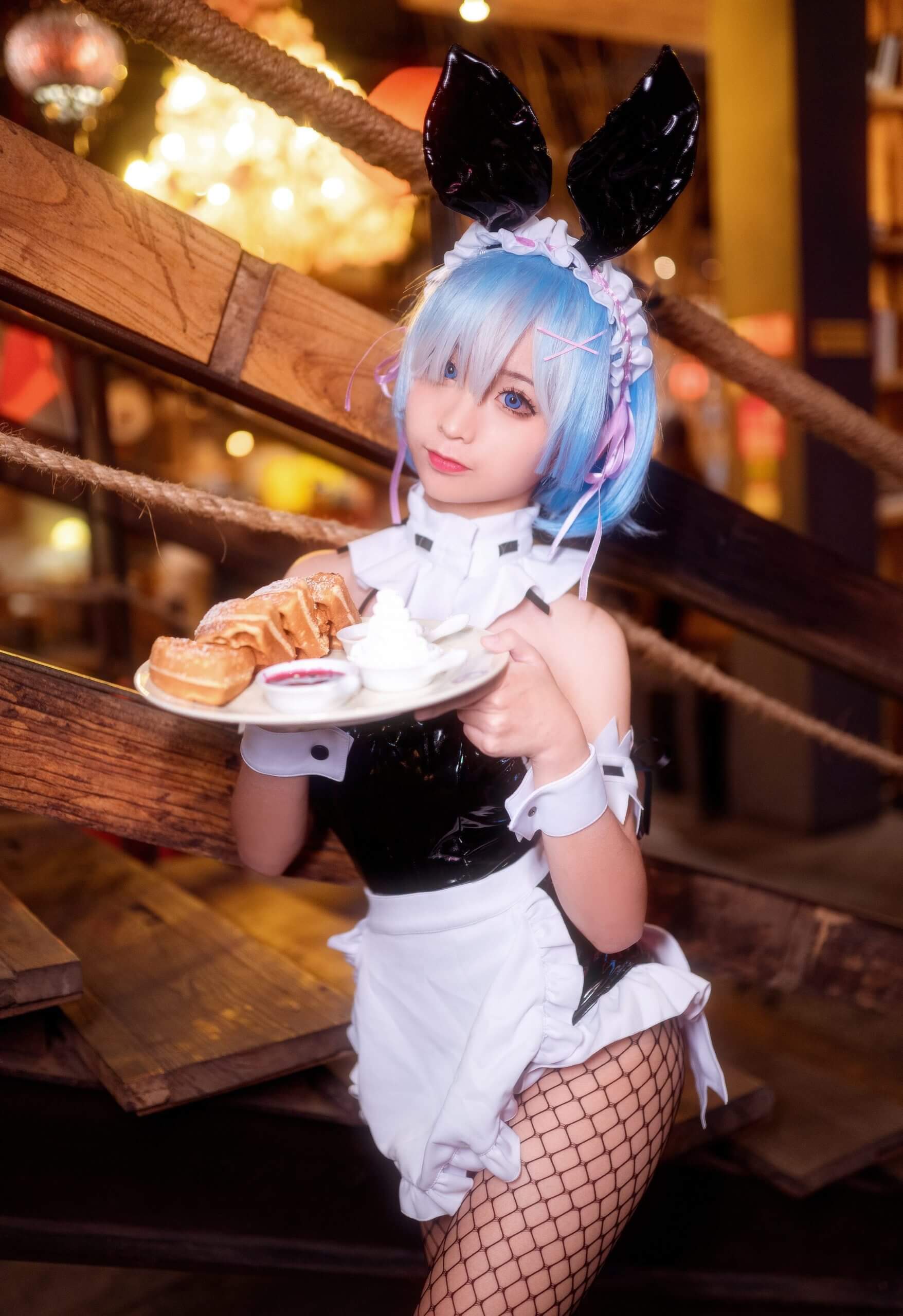 蠢沫沫 – 蕾姆兔女郎插图2