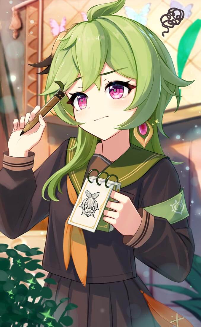 每日好图#早安原神【221002】-爱新番