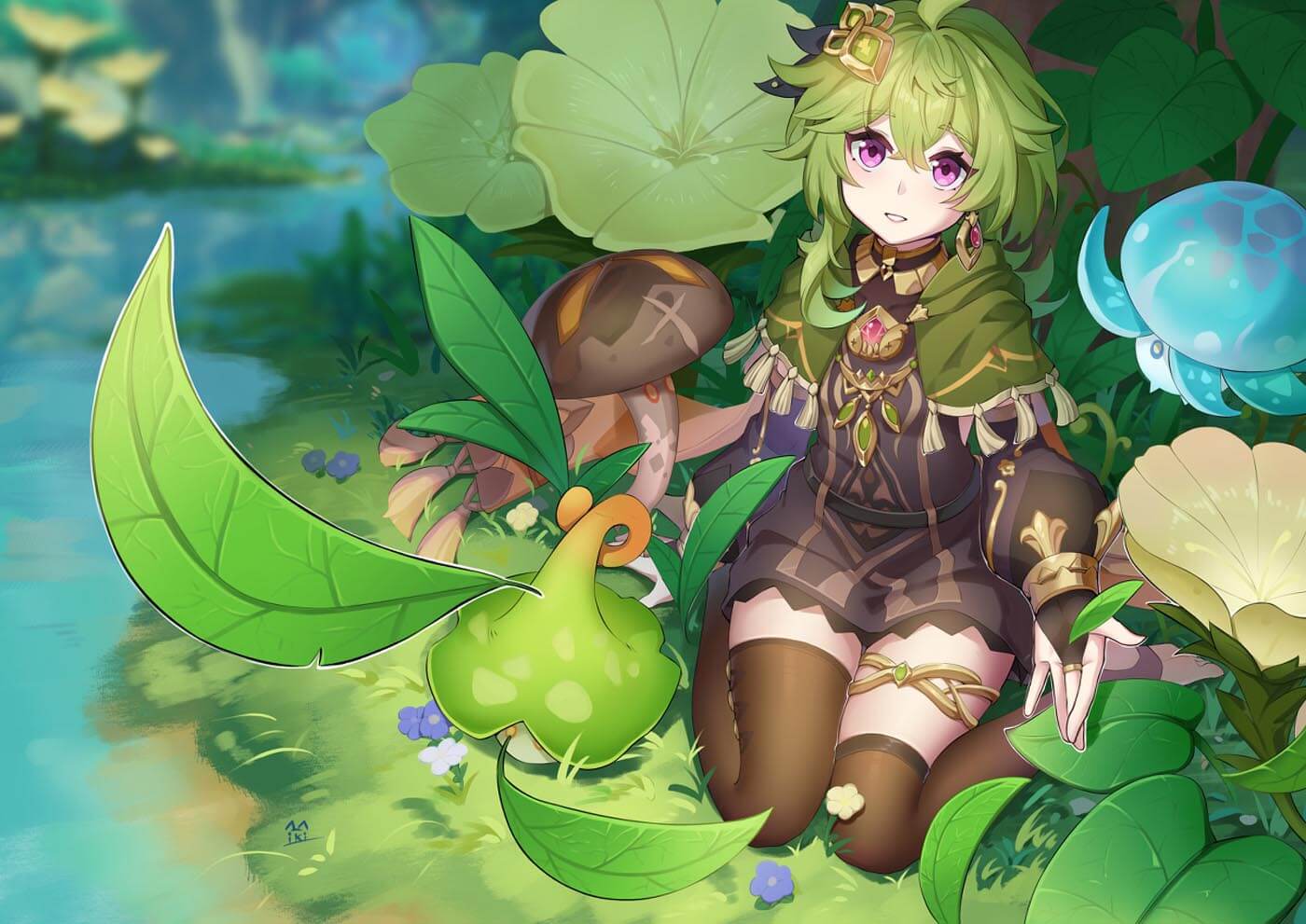 每日好图#晚安原神【221013】-爱新番