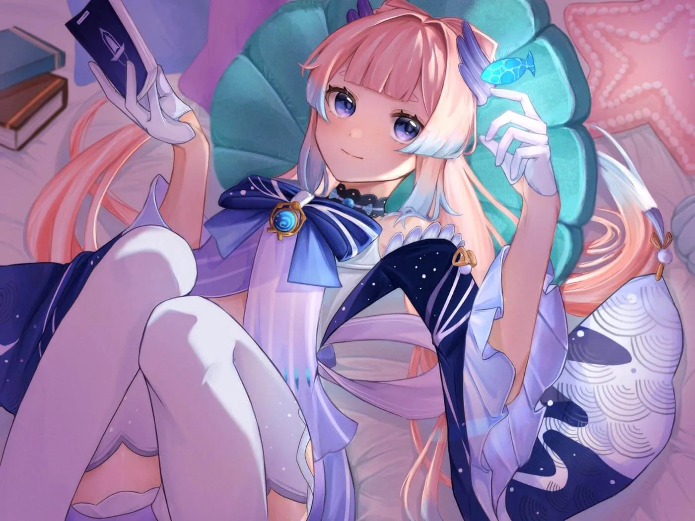 每日好图#晚安原神【221009】插图1
