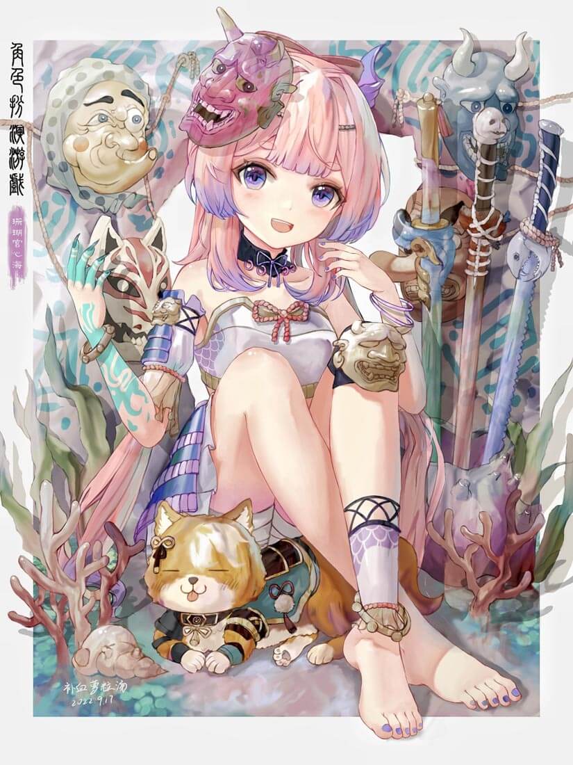 每日好图#午安原神【221013】-爱新番