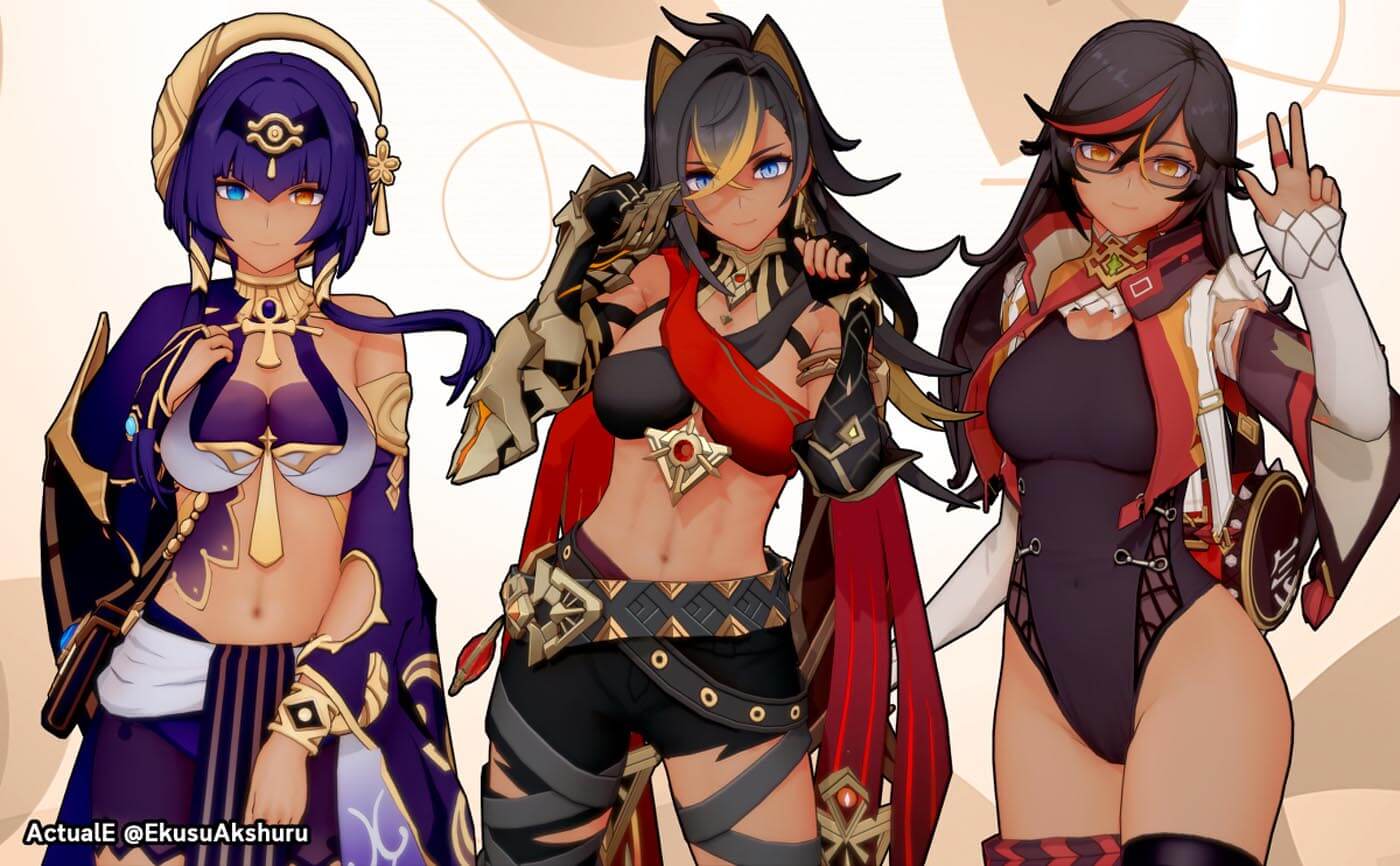 每日好图#晚安原神【221010】插图2