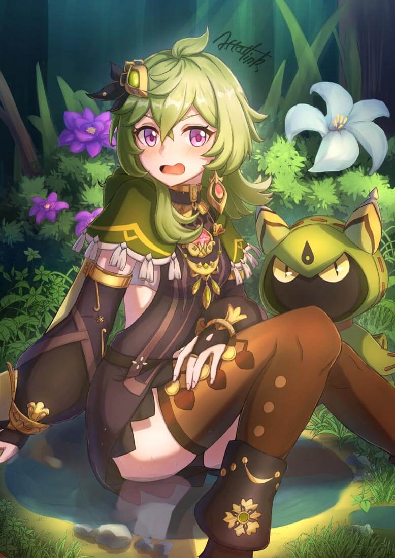 每日好图#晚安原神【221002】插图