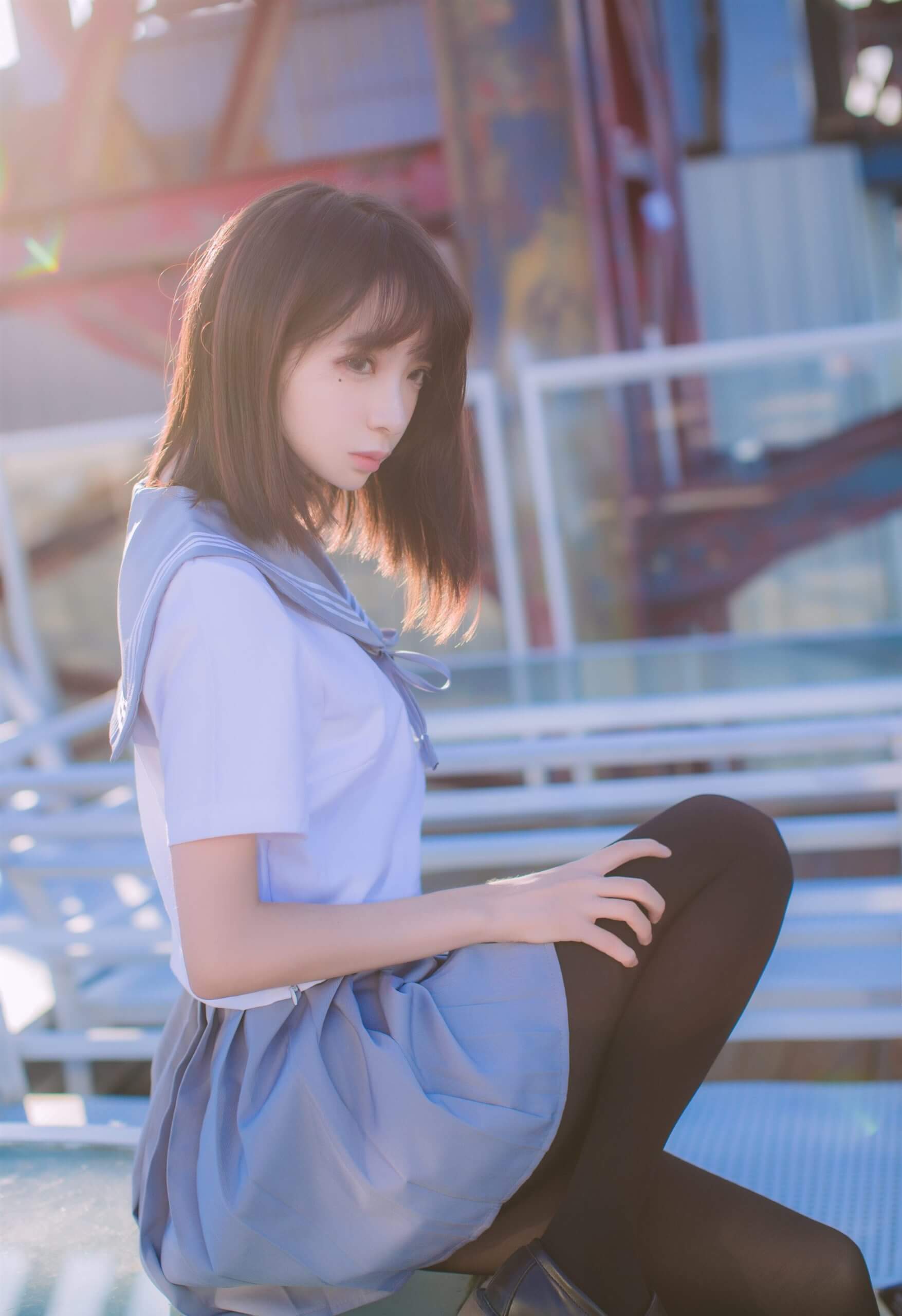 疯猫ss – 海边插图1