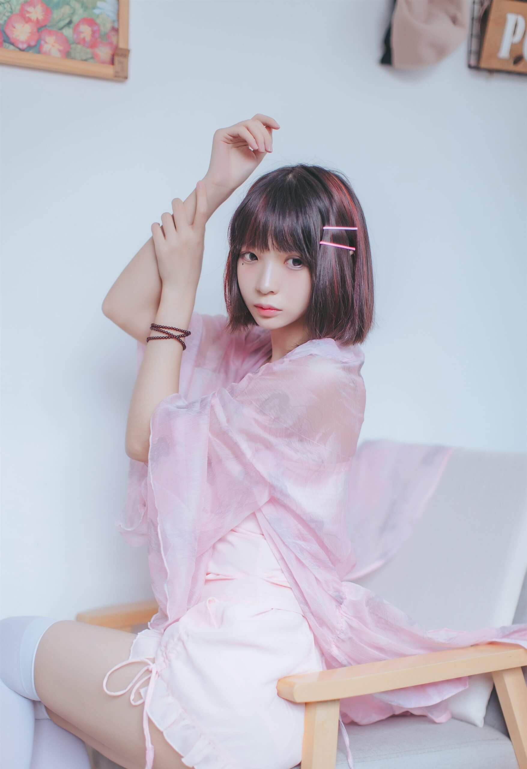 疯猫ss – 粉红日常插图