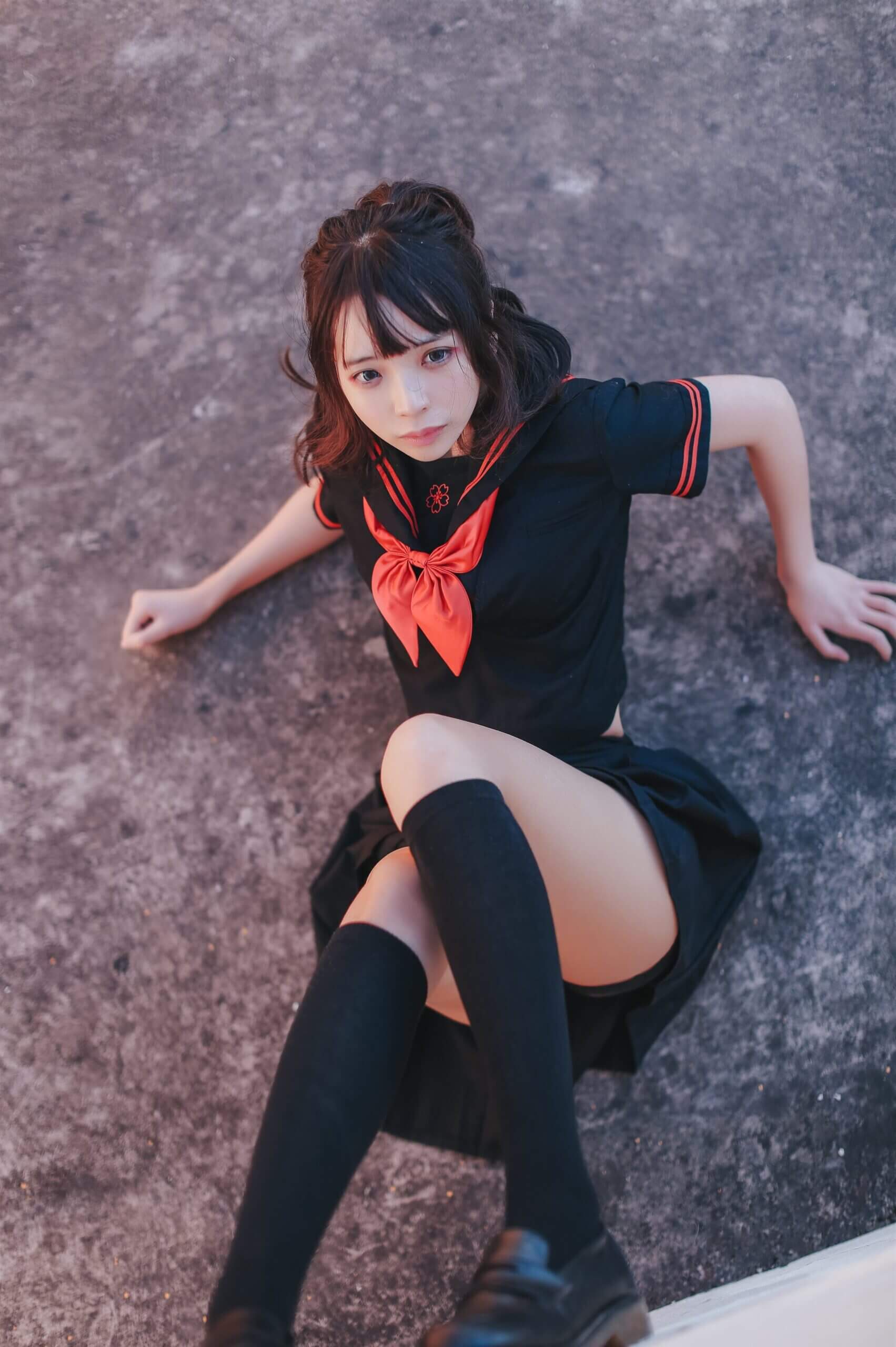 疯猫ss – 室外JK插图