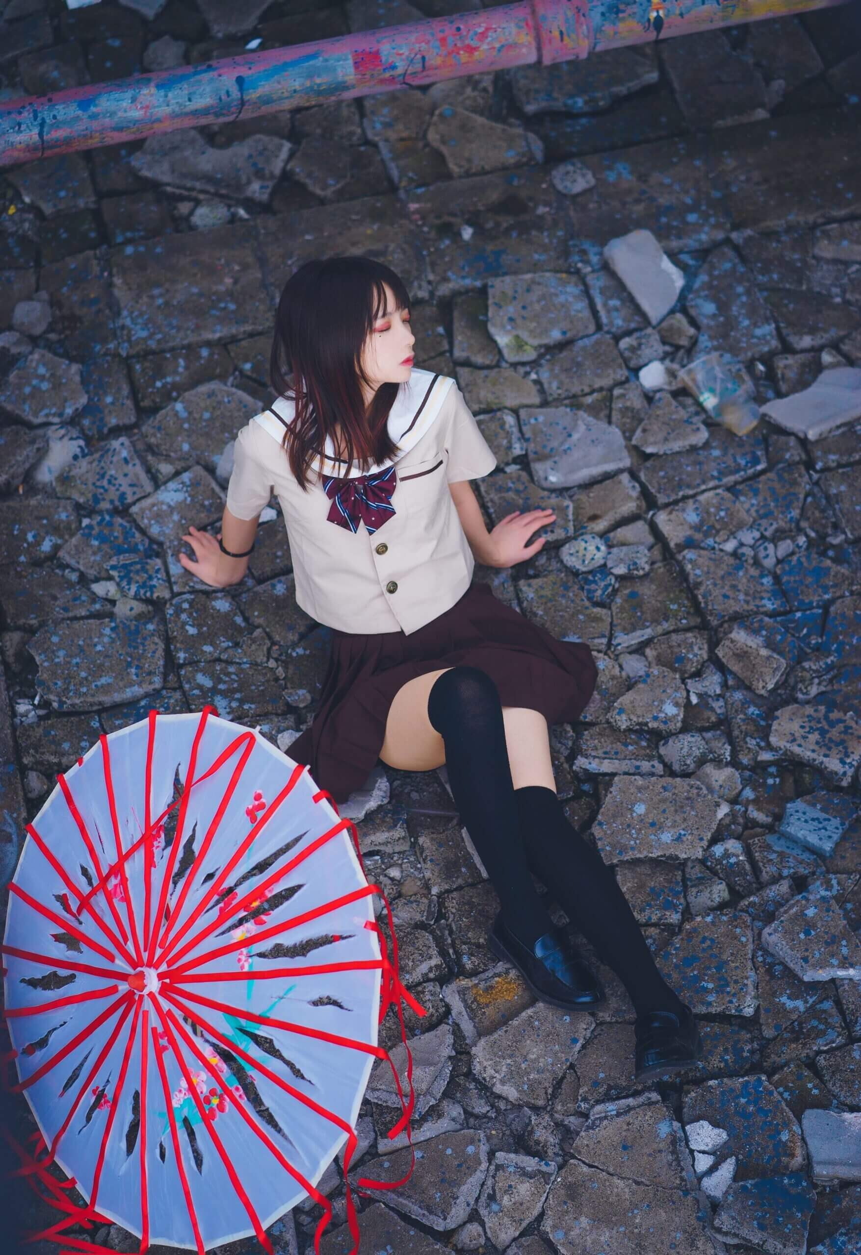 疯猫ss – 丝袜狂想曲(伞)插图