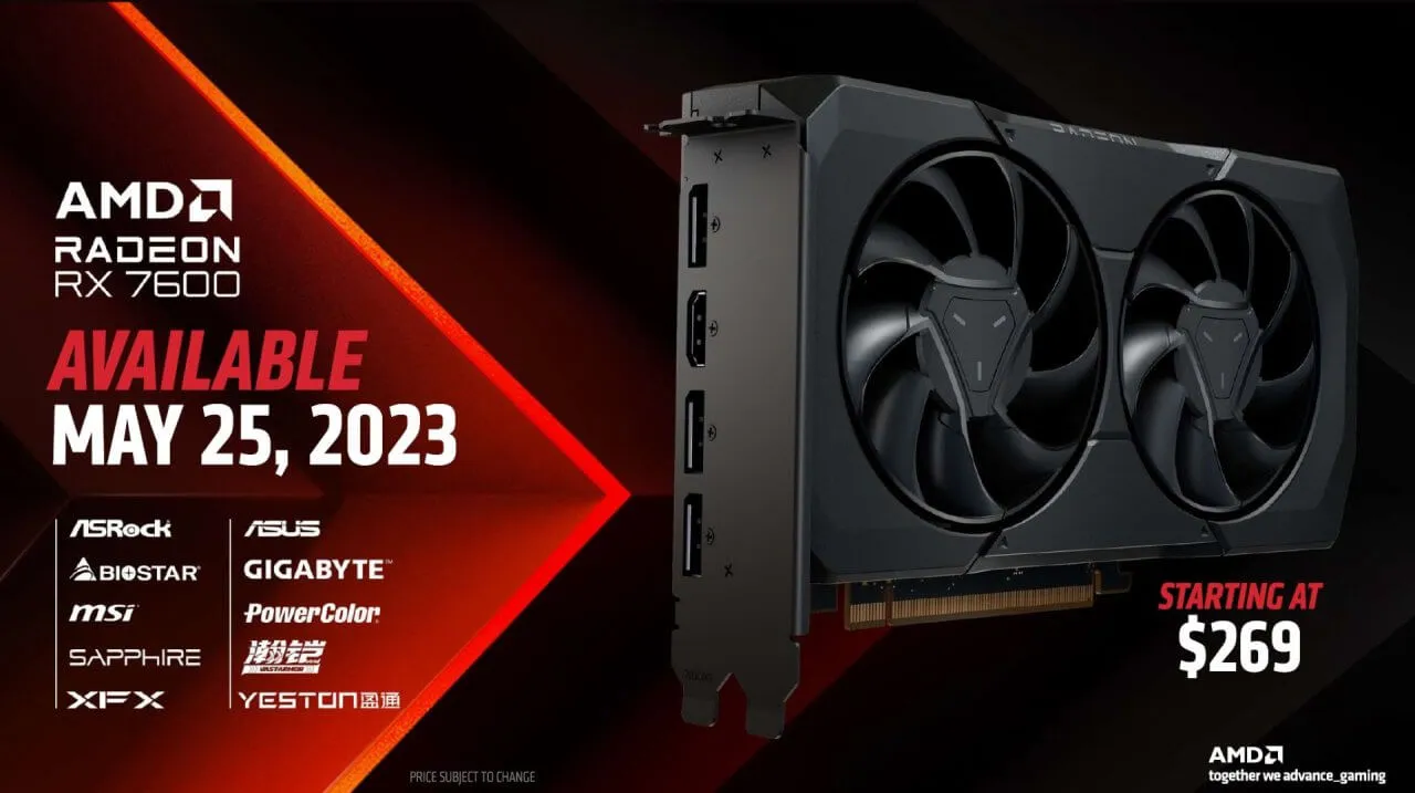 AMD敲定RX 7800XT首发厂商名单 知名厂商微星未在其中插图1 AMD敲定RX 7800XT首发厂商名单 微星未在其中